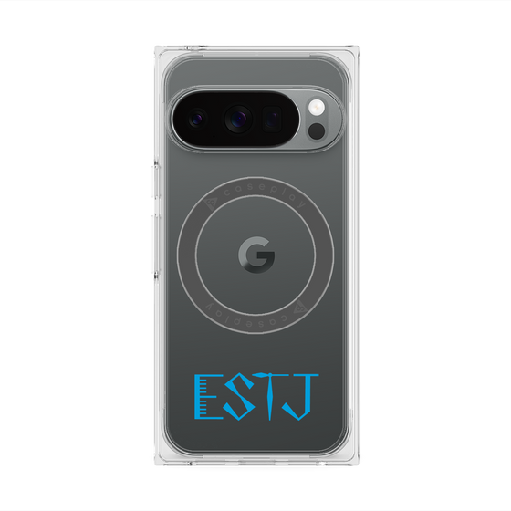 Premium Square Case with Pixelsnap［ Original - ESTJ Executive - Alphabet ］