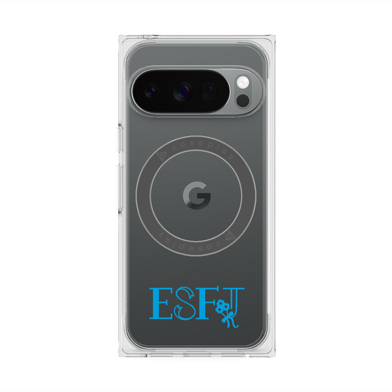 Premium Square Case with Pixelsnap［ Original - ESFJ Consul - Alphabet ］
