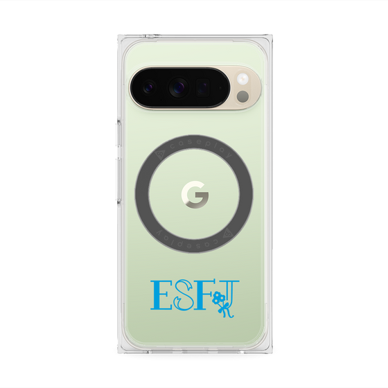 Premium Square Case with Pixelsnap［ Original - ESFJ Consul - Alphabet ］