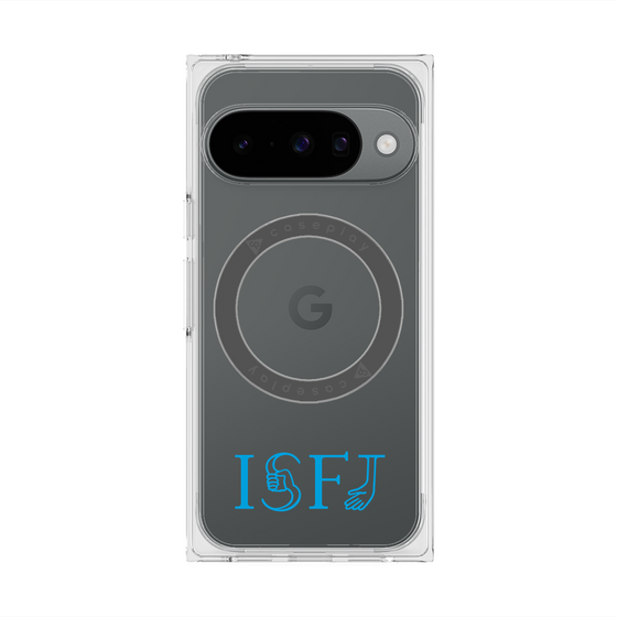 Premium Square Case with Pixelsnap［ Original - ISFJ Defender - Alphabet ］
