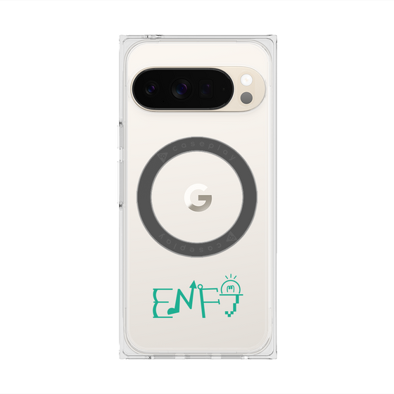 Premium Square Case with Pixelsnap［ Original - ENFJ Protagonist - Alphabet ］
