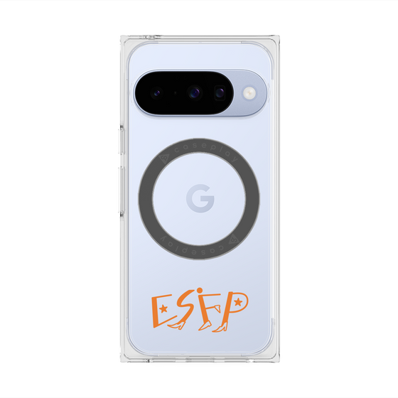 Premium Square Case with Pixelsnap［ Original - ESFP Entertainer - Alphabet ］