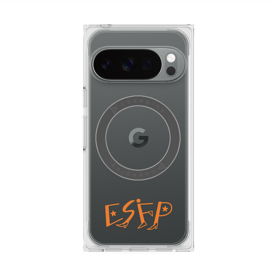 Premium Square Case with Pixelsnap［ Original - ESFP Entertainer - Alphabet ］