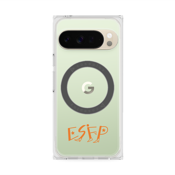 Premium Square Case with Pixelsnap［ Original - ESFP Entertainer - Alphabet ］