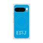 Premium Square Case with Pixelsnap［ Original - ESTJ Executive - Alphabet - Blue ］