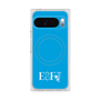 Premium Square Case with Pixelsnap［ Original - ESFJ Consul - Alphabet - Blue ］