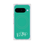 Premium Square Case with Pixelsnap［ Original - ENFP Campaigner - Alphabet - Green ］