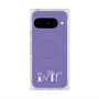 Premium Square Case with Pixelsnap［ Original - INTP Logician - Alphabet - Purple ］