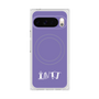 Premium Square Case with Pixelsnap［ Original - INTJ Architect - Alphabet - Purple ］