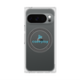 Premium Square Case with Pixelsnap［ Original - CASEPLAY Logo - Light Blue/D ］