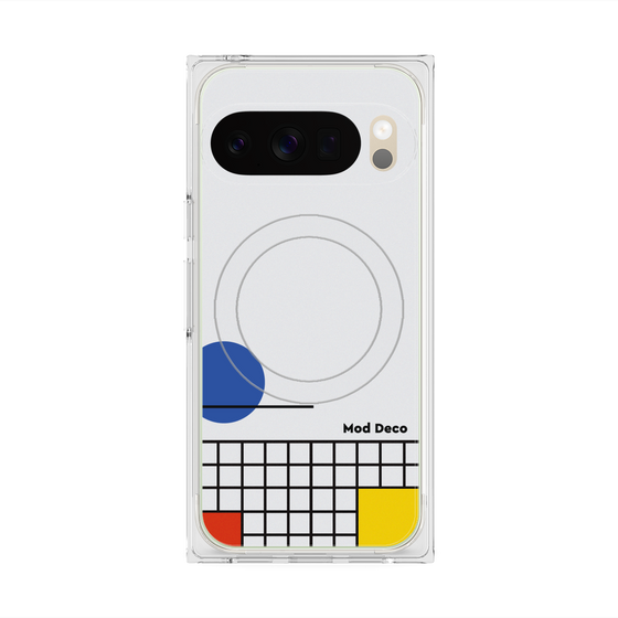 Premium Square Case with Pixelsnap［ Mod Deco - Original - Retro ］