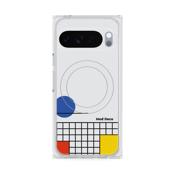 Premium Square Case with Pixelsnap［ Mod Deco - Original - Retro ］