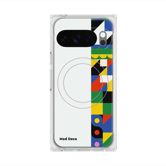 Premium Square Case with Pixelsnap［ Mod Deco - Original - Geometric pattern/B ］