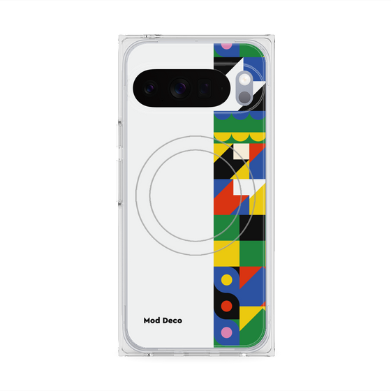 Premium Square Case with Pixelsnap［ Mod Deco - Original - Geometric pattern/B ］