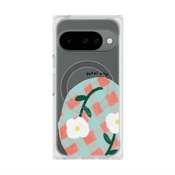 Premium Square Case with Pixelsnap［ Mod Deco - Original - Flower/D ］