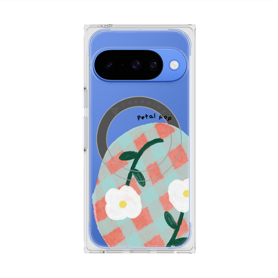 Premium Square Case with Pixelsnap［ Mod Deco - Original - Flower/D ］