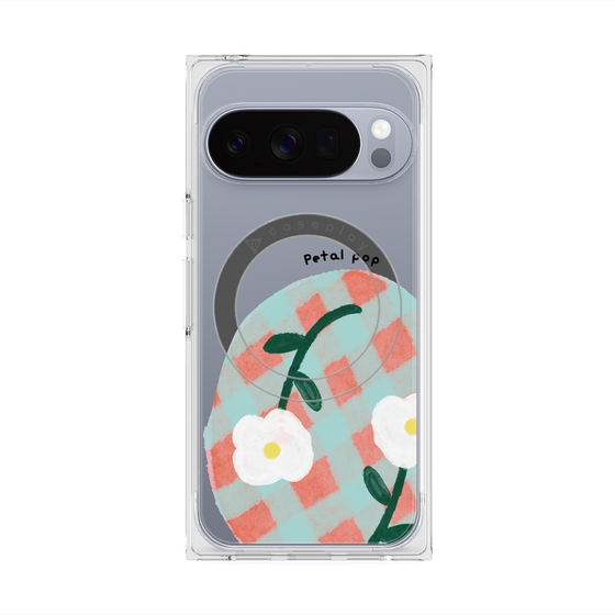 Premium Square Case with Pixelsnap［ Mod Deco - Original - Flower/D ］
