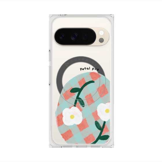 Premium Square Case with Pixelsnap［ Mod Deco - Original - Flower/D ］