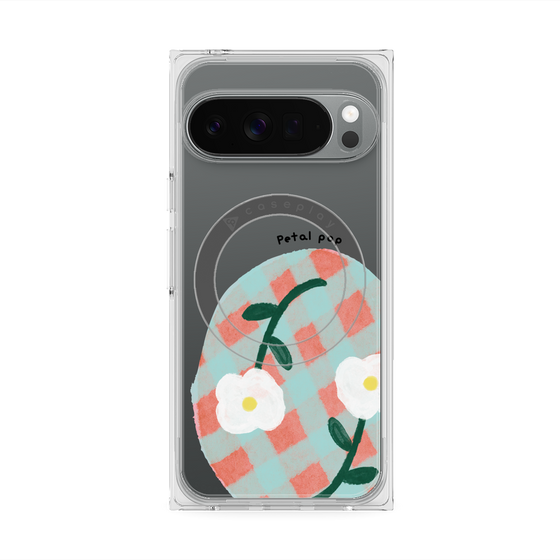 Premium Square Case with Pixelsnap［ Mod Deco - Original - Flower/D ］