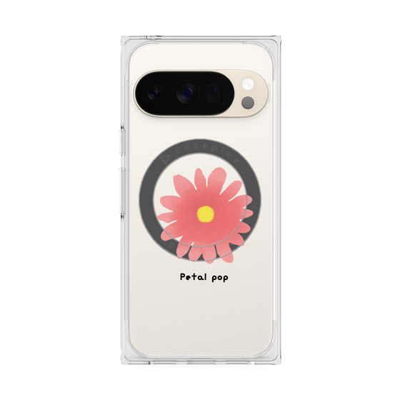 Premium Square Case with Pixelsnap［ Mod Deco - Original - Flower/E ］