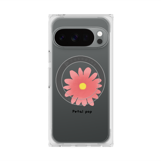 Premium Square Case with Pixelsnap［ Mod Deco - Original - Flower/E ］