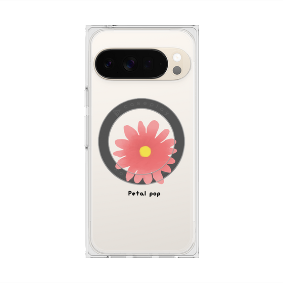 Premium Square Case with Pixelsnap［ Mod Deco - Original - Flower/E ］