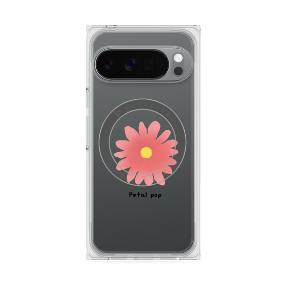 Premium Square Case with Pixelsnap［ Mod Deco - Original - Flower/E ］