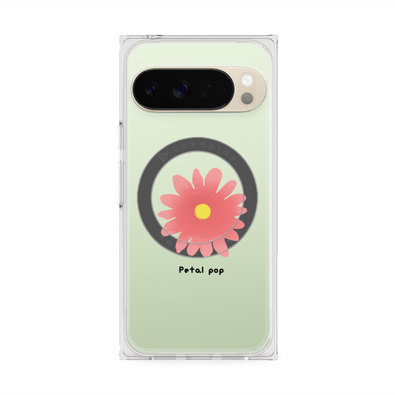 Premium Square Case with Pixelsnap［ Mod Deco - Original - Flower/E ］