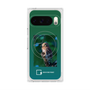Premium Square Case with Pixelsnap［ Green Future Project - Ferruginous Pygmy Owl ］
