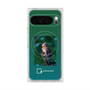 Premium Square Case with Pixelsnap［ Green Future Project - Ferruginous Pygmy Owl ］
