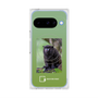 Premium Square Case with Pixelsnap［ Green Future Project - Black-mantled Tamarin ］