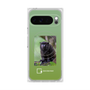 Premium Square Case with Pixelsnap［ Green Future Project - Black-mantled Tamarin ］