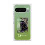 Premium Square Case with Pixelsnap［ Green Future Project - Black-mantled Tamarin ］