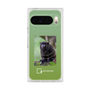 Premium Square Case with Pixelsnap［ Green Future Project - Black-mantled Tamarin ］