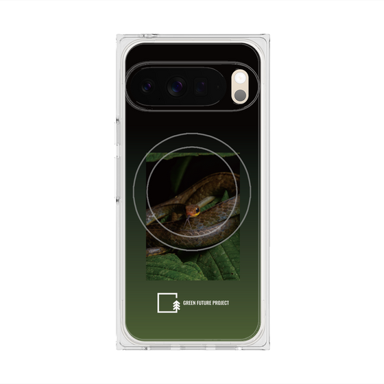 Premium Square Case with Pixelsnap［ Green Future Project - Chironius ］