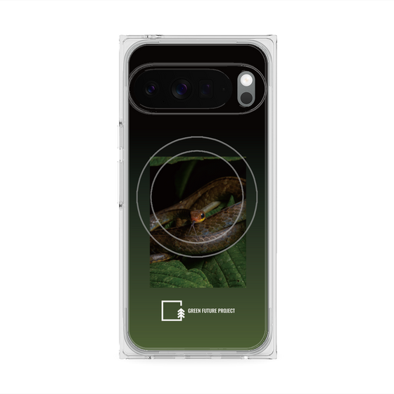 Premium Square Case with Pixelsnap［ Green Future Project - Chironius ］