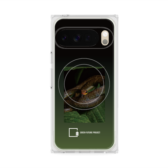 Premium Square Case with Pixelsnap［ Green Future Project - Chironius ］