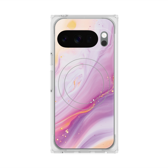 Premium Square Case with Pixelsnap［ Color Rain - Original - Moonlit Mauve ］