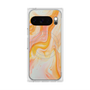 Premium Square Case with Pixelsnap［ Color Rain - Original - Tangerine Mist ］