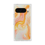 Premium Square Case with Pixelsnap［ Color Rain - Original - Tangerine Mist ］