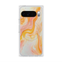 Premium Square Case with Pixelsnap［ Color Rain - Original - Tangerine Mist ］