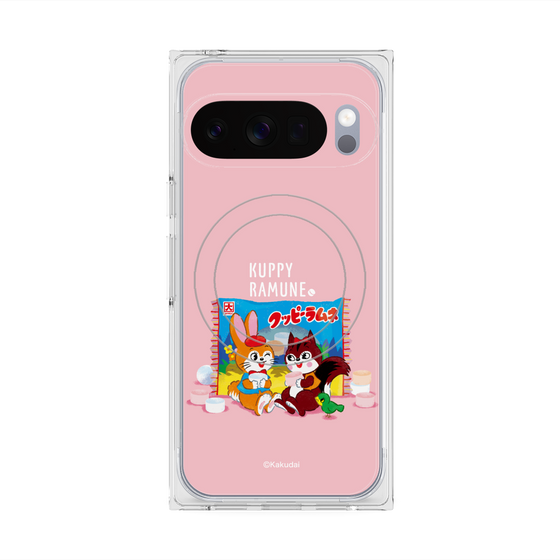 Premium Square Case with Pixelsnap［ Kuppy Ramune - Drawing 2 ］