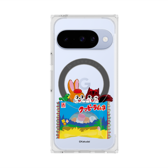 Premium Square Case with Pixelsnap［ Kuppy Ramune - Drawing 3 ］