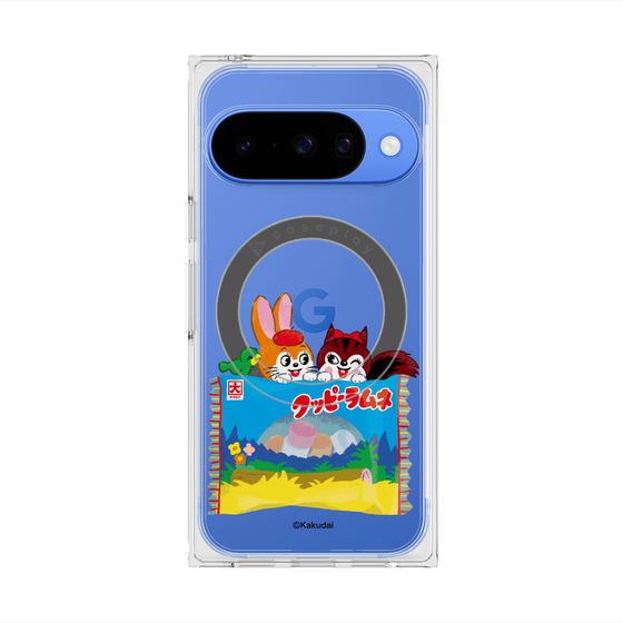 Premium Square Case with Pixelsnap［ Kuppy Ramune - Drawing 3 ］