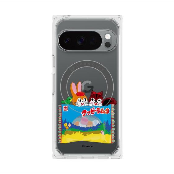 Premium Square Case with Pixelsnap［ Kuppy Ramune - Drawing 3 ］