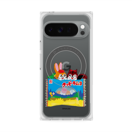 Premium Square Case with Pixelsnap［ Kuppy Ramune - Drawing 3 ］