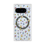Premium Square Case with Pixelsnap［ Mokmokchan - Flower - All-over Pattern ］