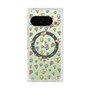 Premium Square Case with Pixelsnap［ Mokmokchan - Flower - All-over Pattern ］