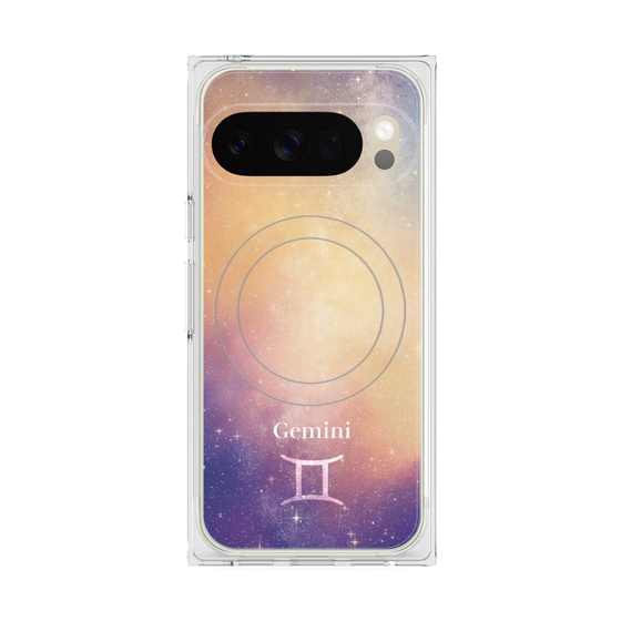 Premium Square Case with Pixelsnap［ STARRY SIGNS - Original - Gemini ］