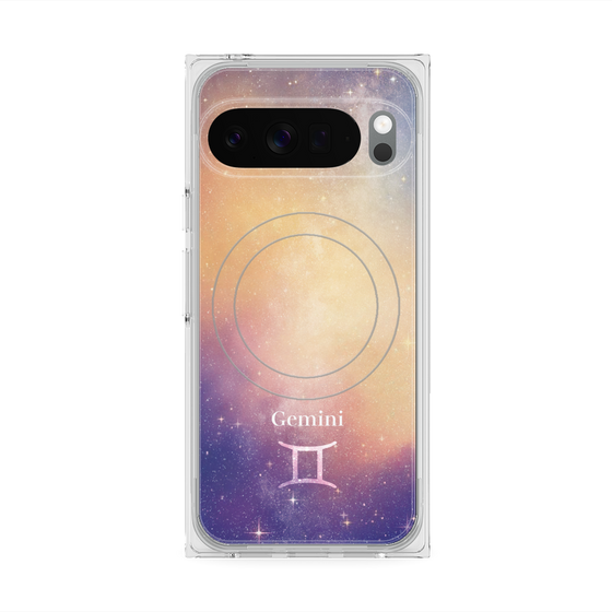 Premium Square Case with Pixelsnap［ STARRY SIGNS - Original - Gemini ］